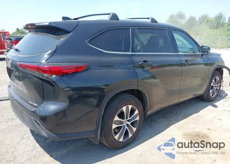 2022 Toyota Highlander Xle из США, поврежденный, VIN 5TDGZRBH6NS583030